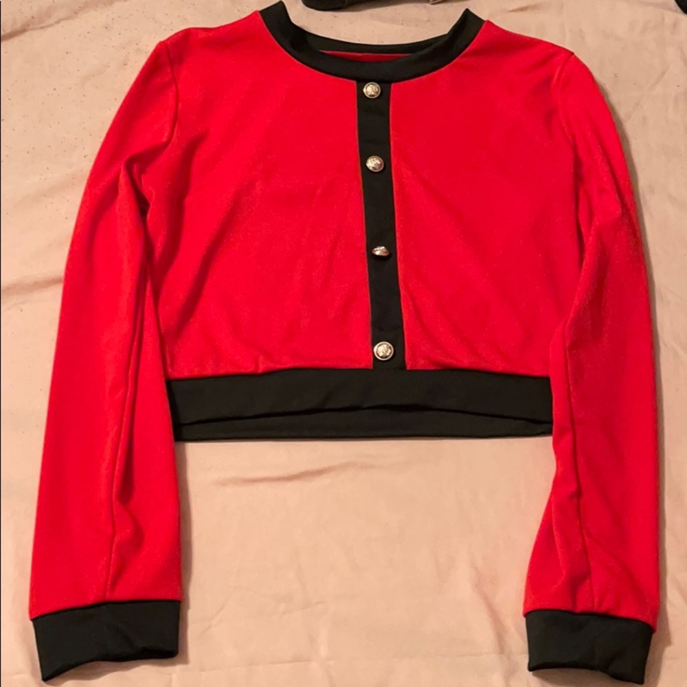 Red two piece